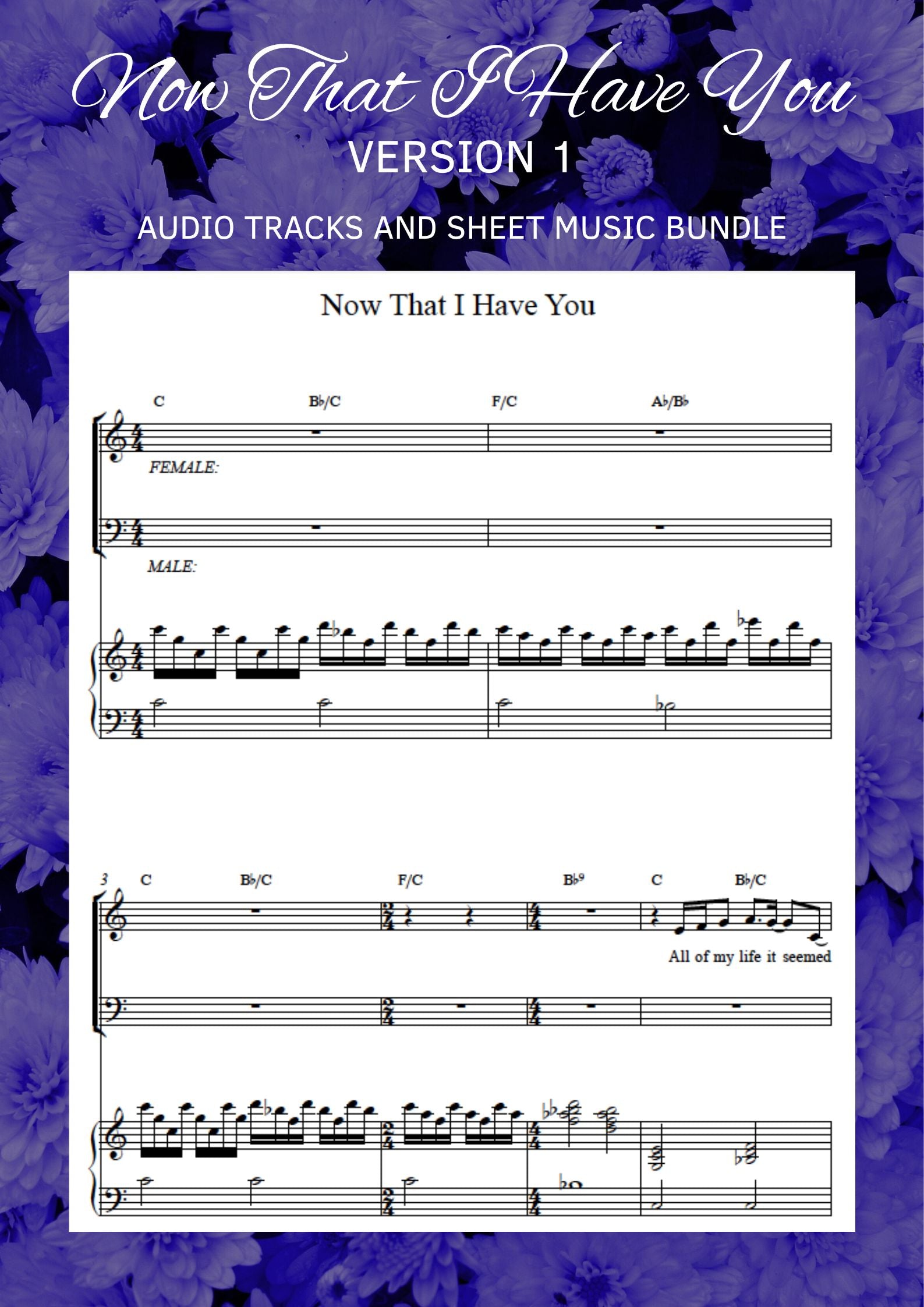 NOW THAT I HAVE YOU (VERSION 1)