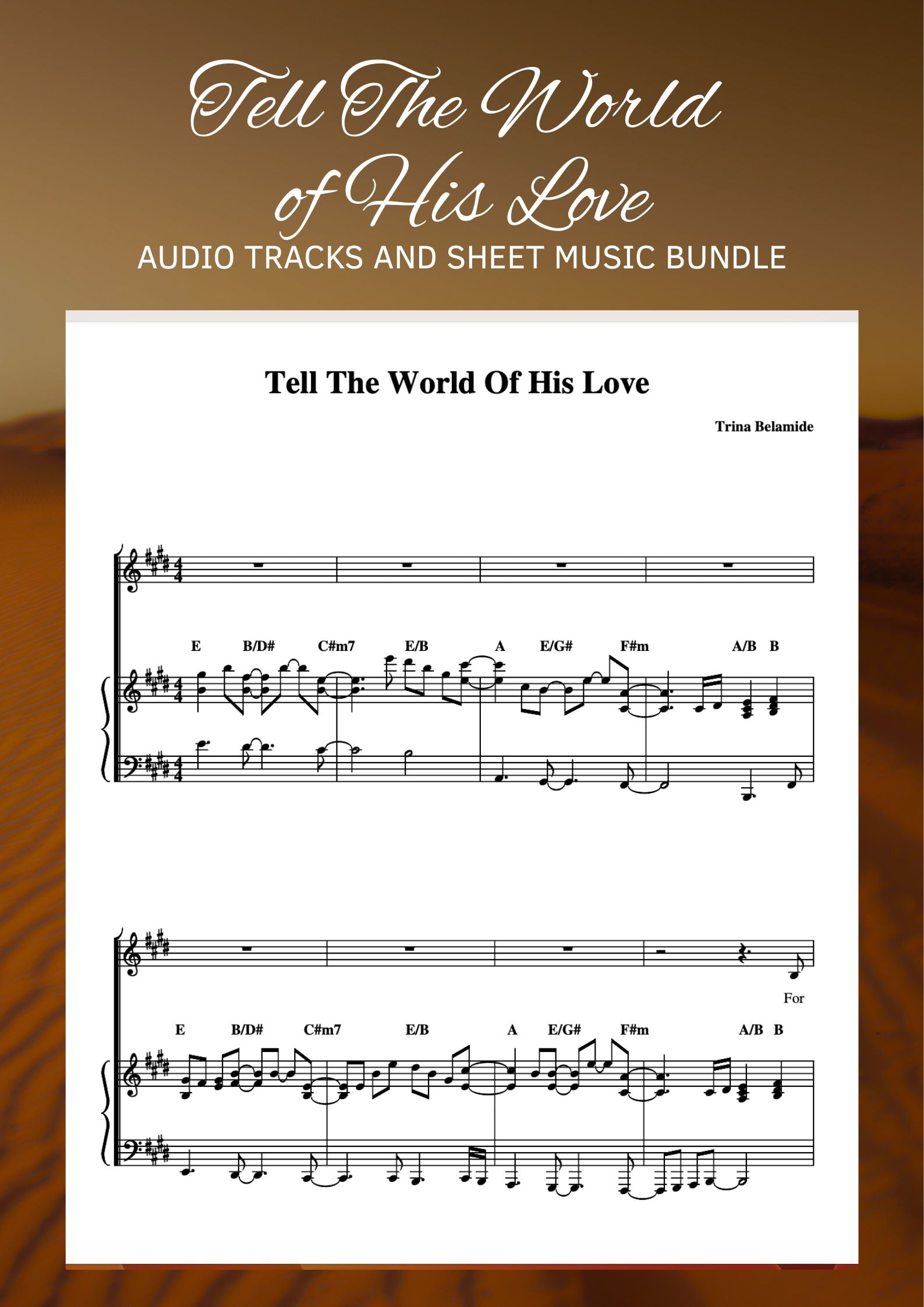 World Youth Day '95 Theme Song: TELL THE WORLD OF HIS LOVE